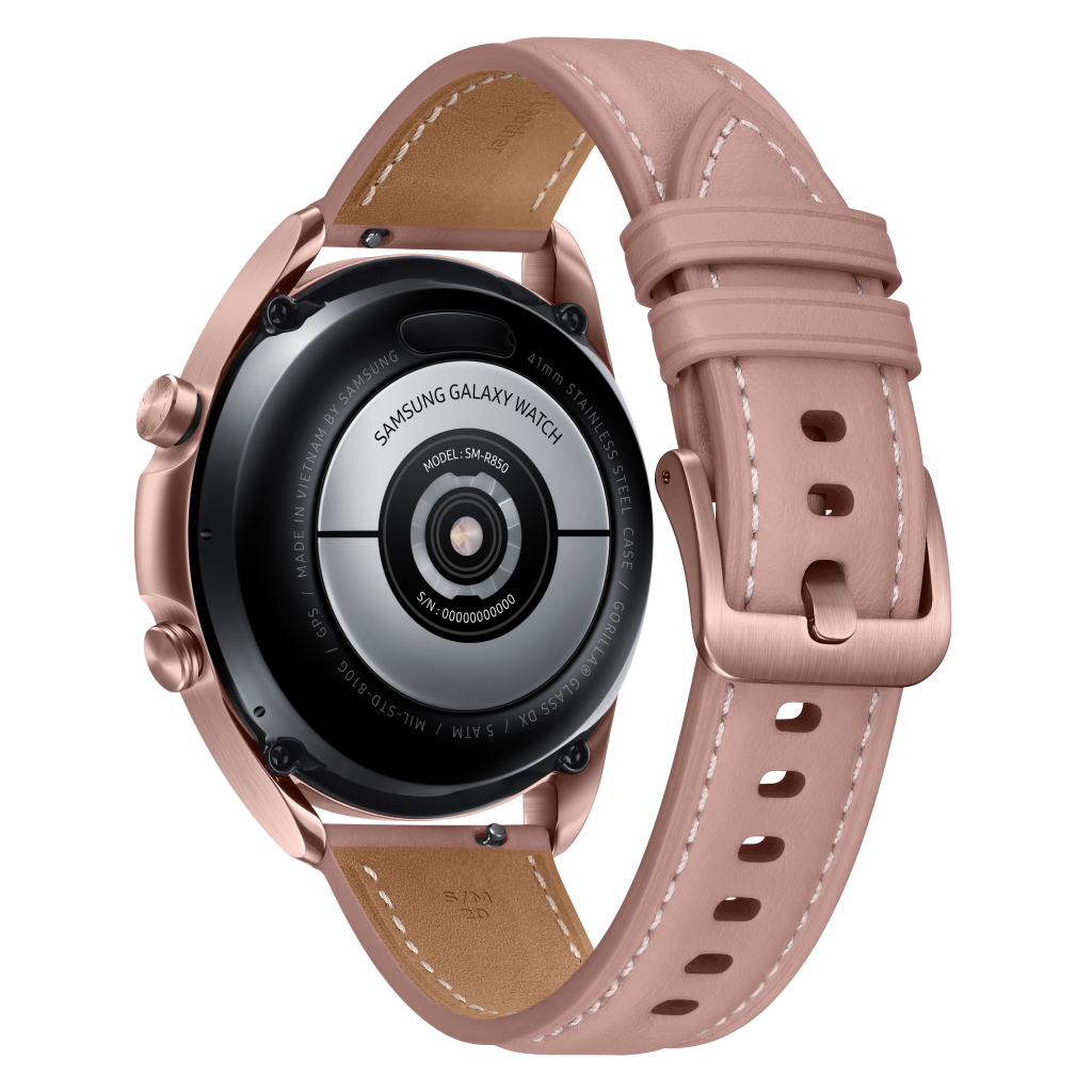 Смарт-часы Samsung SM-R850/8 (Galaxy Watch3 41mm) Bronze (SM-R850NZDASEK) изображение 4