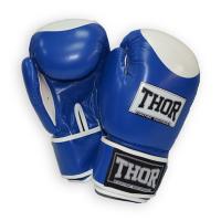 Фото - Рукавички для єдиноборств Thor Боксерські рукавички  Competition 12oz Blue/White  BLUE/WHI (500/02(PU)