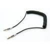 Кабель мультимедійний 3.5mm M to 3.5mm M 1.0m black Dengos (AUDIO-PLS-PRUZH-BLACK)