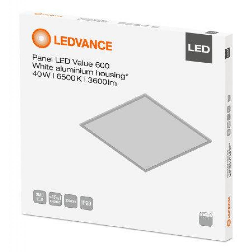 Светильник Osram LEDVANCE Value 600х600 40W/6500K (4058075066625) изображение 2