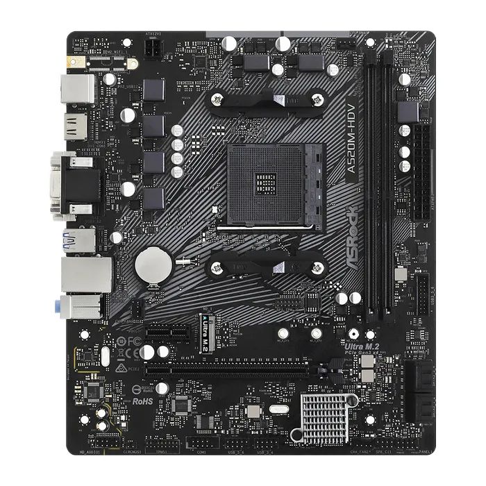 Материнская плата ASRock A520M-HDV
