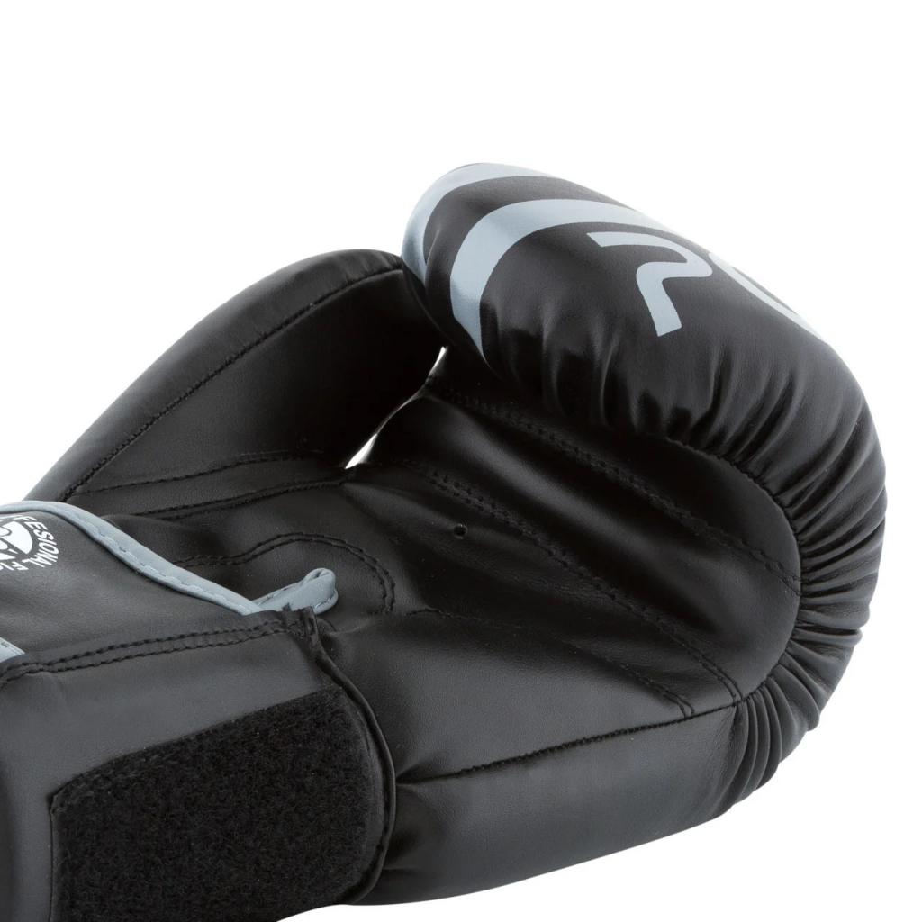 Боксерські рукавички PowerPlay 3010 10oz Black/Grey (PP_3010_10oz_Black/Grey) зображення 6