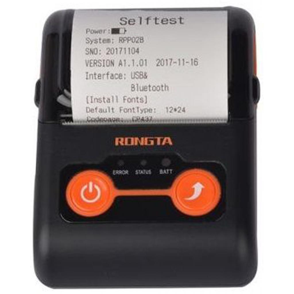 Принтер чеків Rongta RPP02B Bluetooth, USB (RPP02B) зображення 2