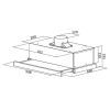 Вытяжка кухонная Pyramida TLX2-50 BR изображение 9