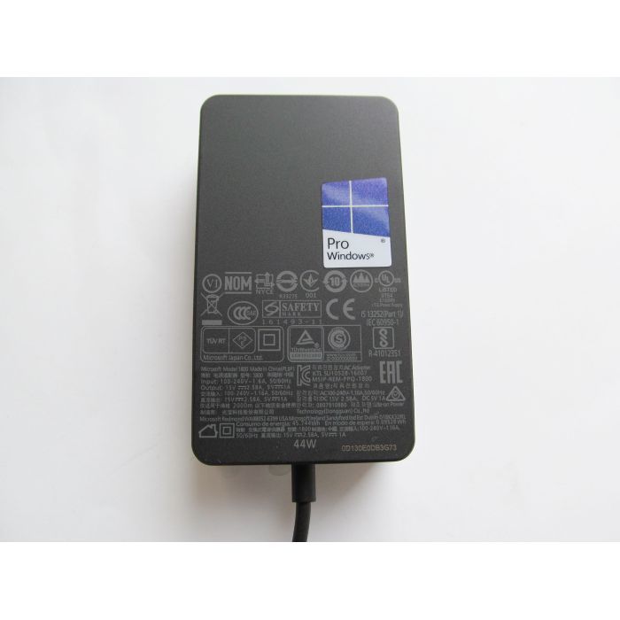Блок питания для планшета Microsoft model 1800, 15В, 2.58А (44W), разъем special + USB (A40271) изображение 2