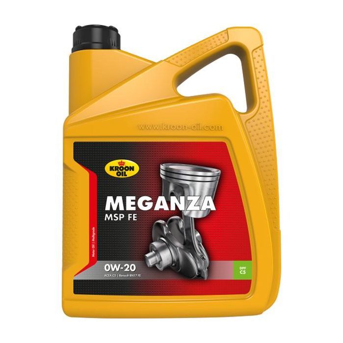 Моторна олива Kroon-Oil Meganza MSP FE 0W-20 5л (KL 36787)