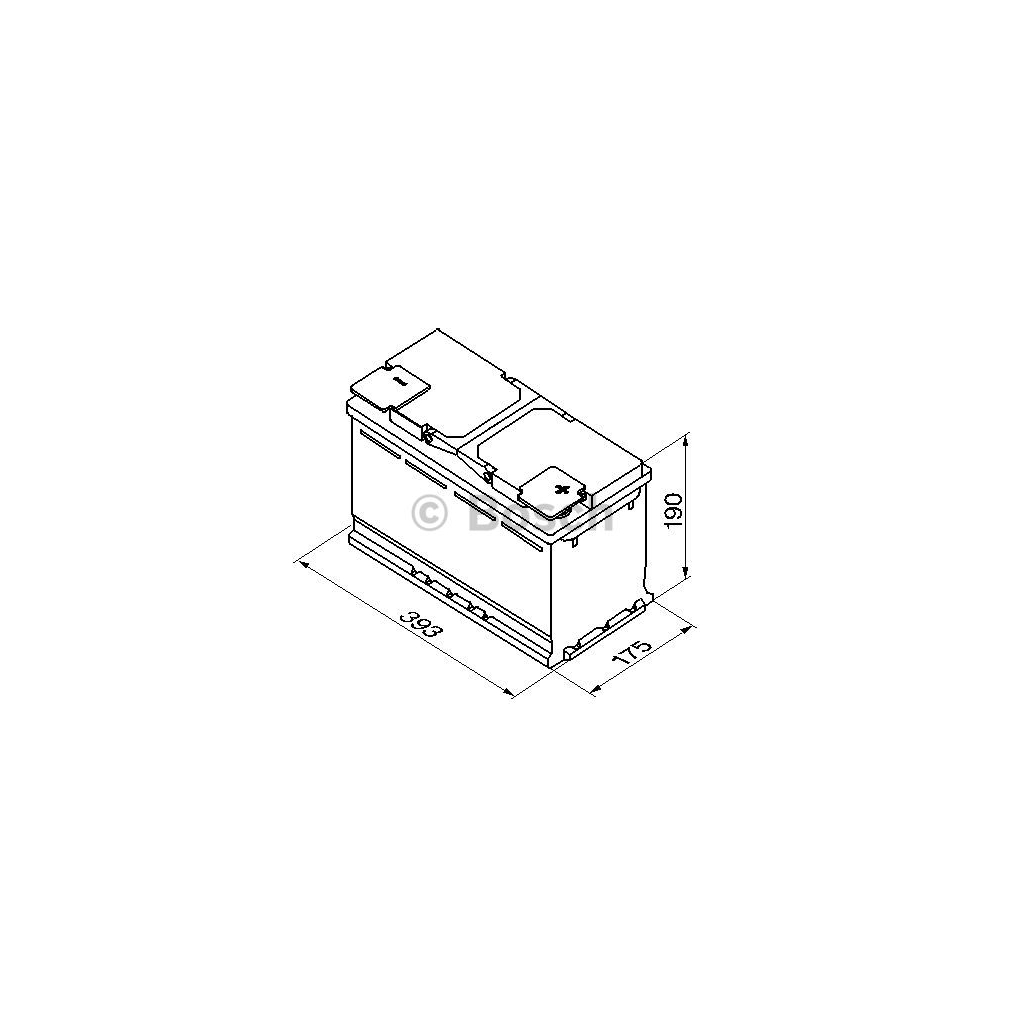 Аккумулятор автомобильный Bosch 110А (0 092 S50 150) изображение 6