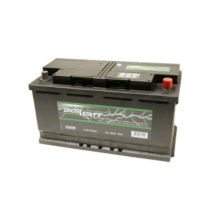 Акумулятор автомобільний GigaWatt 90А (0185759022) зображення 2