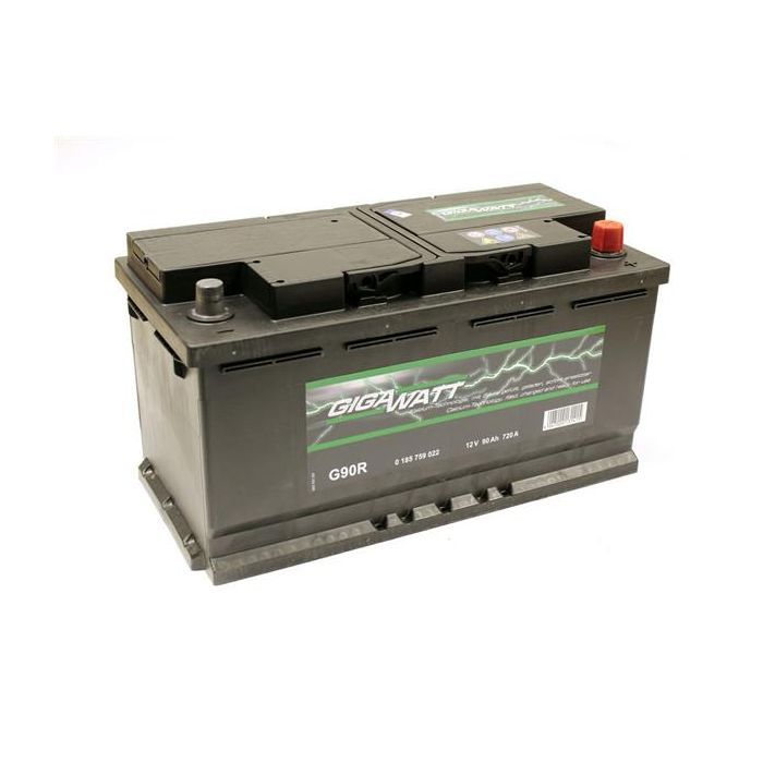 Акумулятор автомобільний GigaWatt 90А (0185759022) зображення 3