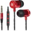 Наушники Defender Pollaxe Black-Red (64453)