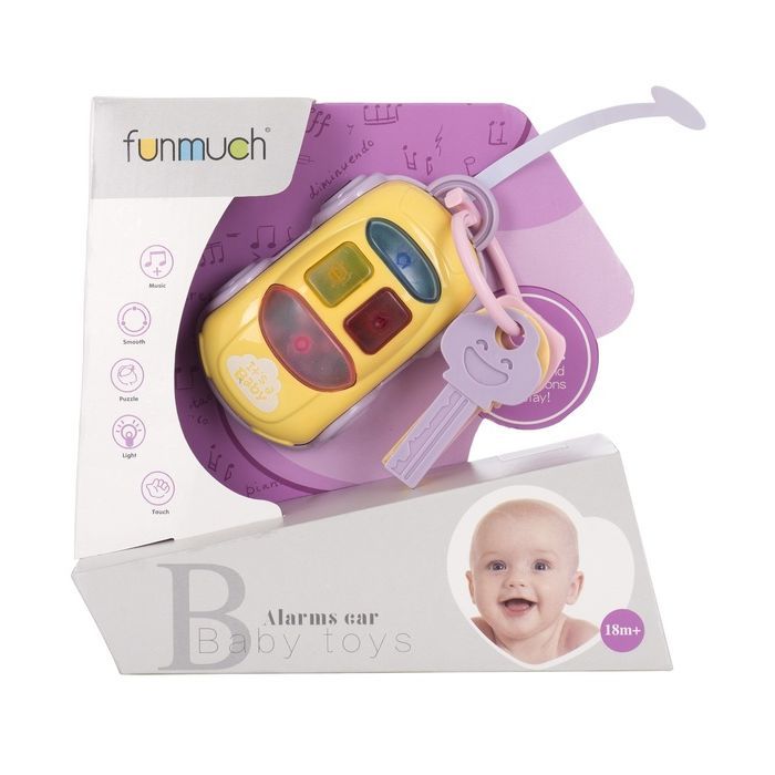 Развивающая игрушка Funmuch Ключики с машинкой со световыми эффектами (FM777-13) изображение 2