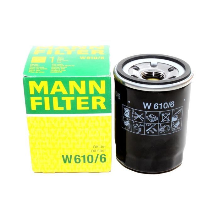 Фильтр масляный Mann W610/6 изображение 3