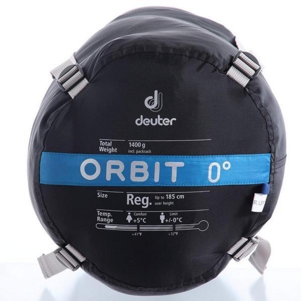 Спальний мішок Deuter Orbit 0 L Right Buy-Steel (3701418 3387 0) зображення 6