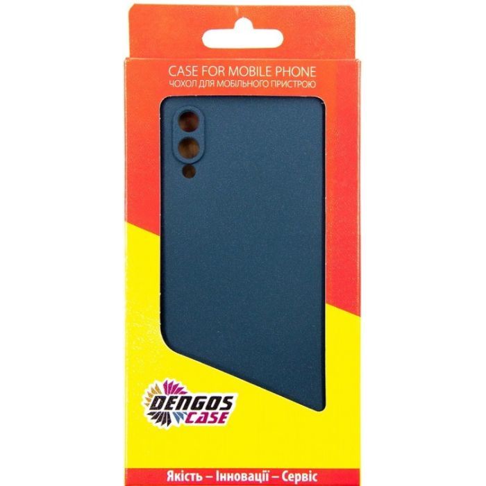 Чехол для мобильного телефона Dengos Carbon Samsung Galaxy A02, blue (DG-TPU-CRBN-114) изображение 2