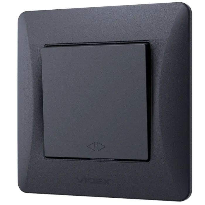 Перемикач Videx BINERA 1кл проміжний чорний графіт (VF-BNSW1I-BG) > ціни в Києві та Україні Перемикач Videx BINERA 1кл проміжний чорний графіт (VF-BNSW1I-BG)