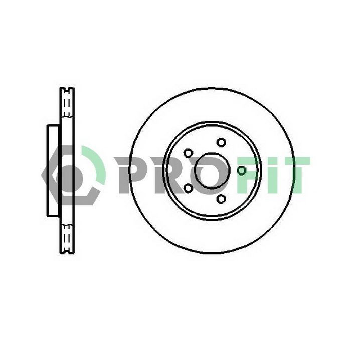 Тормозной диск Profit 5010-1125