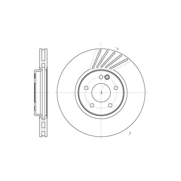 Тормозной диск REMSA 61127.10