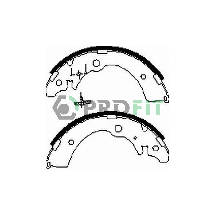 Гальмівні колодки Profit 5001-0318