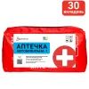 Автомобильная аптечка Poputchik 1 (АМА-1) по ГОСТ 3961-2000 футляр мягкий красный 19х8х14 (02-026-М) изображение 2