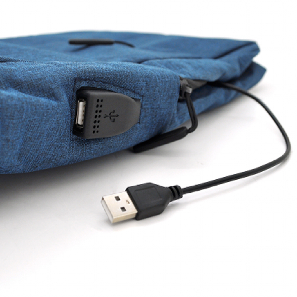 Рюкзак для ноутбука Voltronic 15.6" T2 YT-B15,6"N-BLT2 Q50 Blue (20592) изображение 2