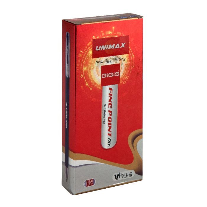 Ручка шариковая Unimax Fine Point Dlx., черная (UX-111-01) изображение 3