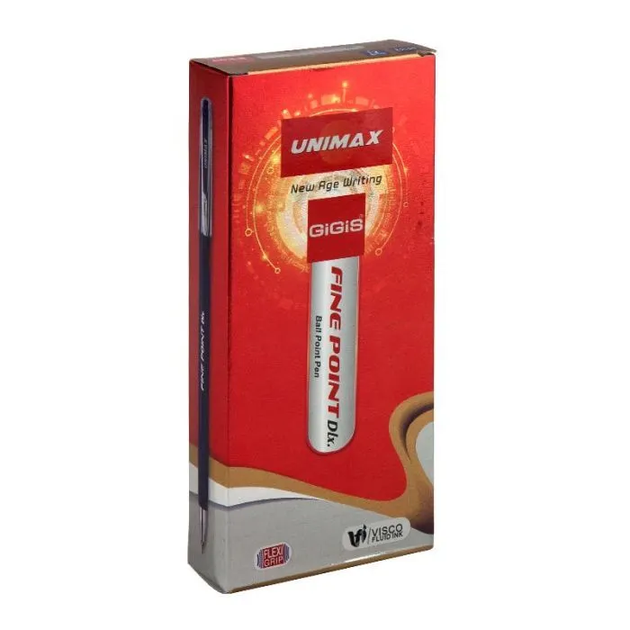 Ручка шариковая Unimax Fine Point Dlx., синяя (UX-111-02) изображение 3