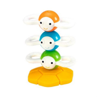 Фото - Розвивальна іграшка Fat Brain Toys Розвиваюча іграшка  Магнітна пірамідка Веселі бджілки Dizzy 