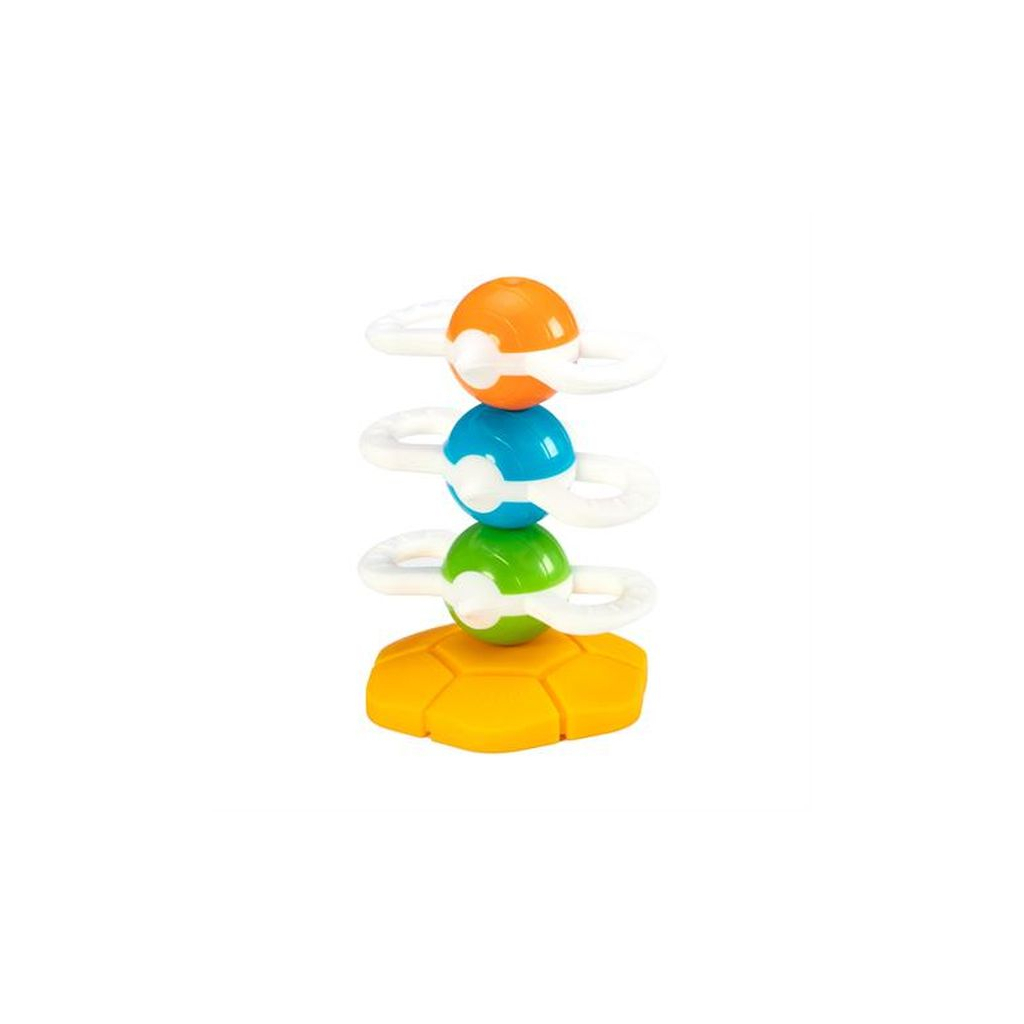 Развивающая игрушка Fat Brain Toys Магнитная пирамидка Веселые пчелки Dizzy Bees (F294ML) изображение 4