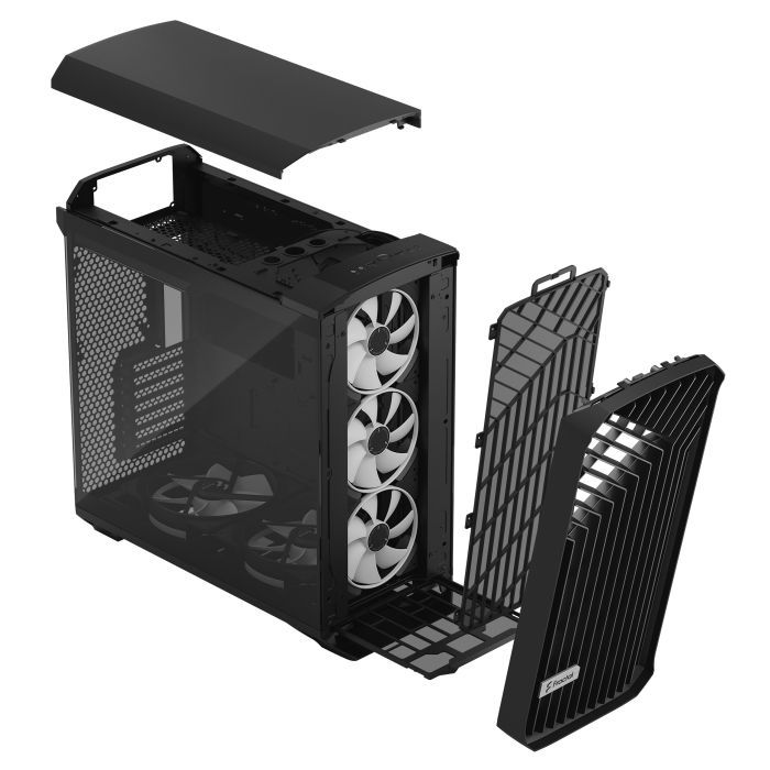 Корпус Fractal Design Torrent RGB Black TG LightTint (FD-C-TOR1A-04) изображение 10