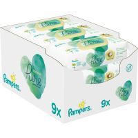 Дитячі вологі серветки Pampers Pure Coconut 378 шт (8001841709017) зображення 2