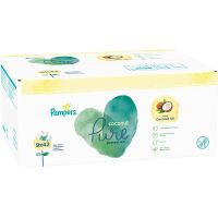 Дитячі вологі серветки Pampers Pure Coconut 378 шт (8001841709017) зображення 4