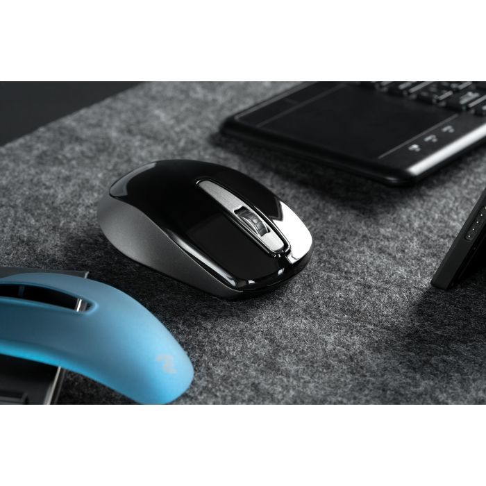 Мишка 2E MF2020 Wireless Black-Blue (2E-MF2020WC) зображення 2