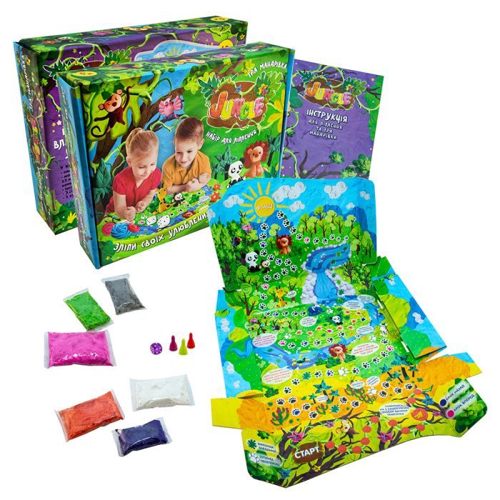 Набір для творчості Strateg Jungl (71409) зображення 2