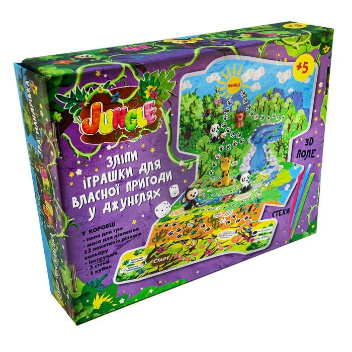 Набір для творчості Strateg Jungl (71409) зображення 3