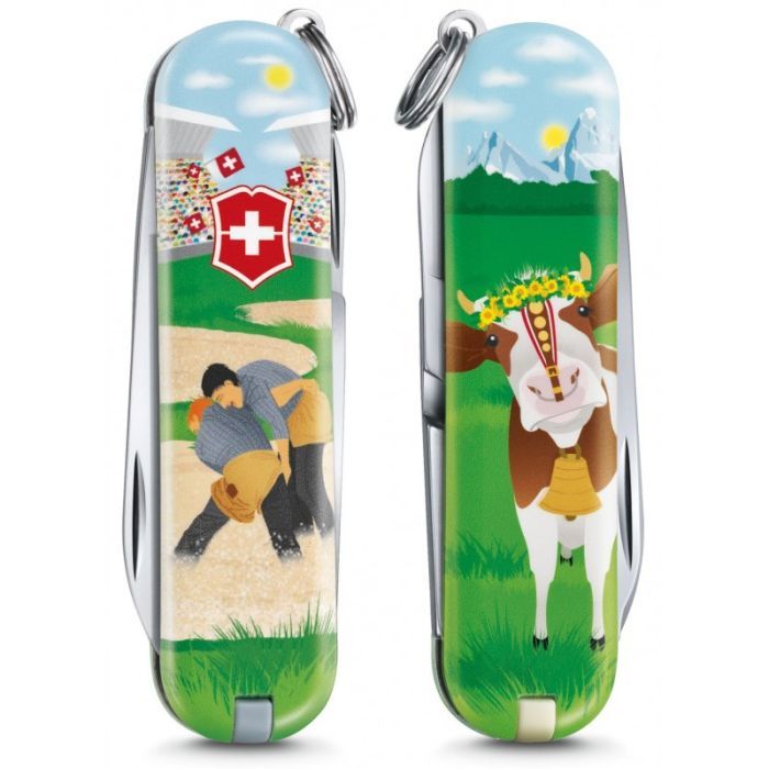 Нож Victorinox Classic Limited Edition "Swiss Wrestling" (0.6223.L2009) изображение 6