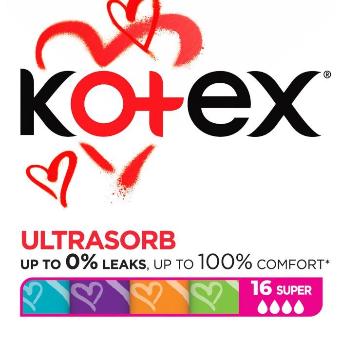 Тампоны Kotex Super 24 шт. (5029053534626)
