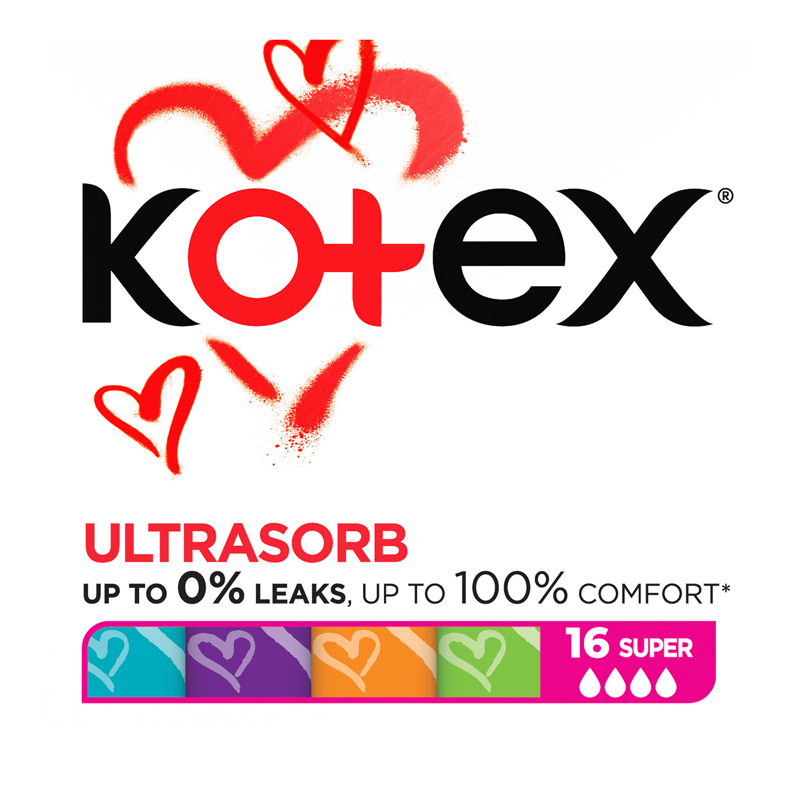 Тампоны Kotex Super 16 шт. (5029053534572)