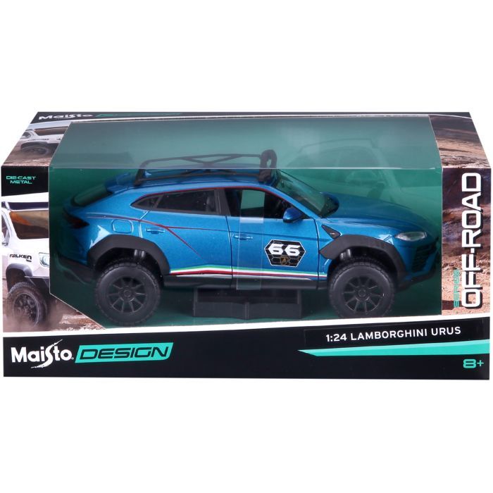 Машина Maisto Lamborghini Urus синий металлик - тюнинг 1:24 (32533 met. blue)