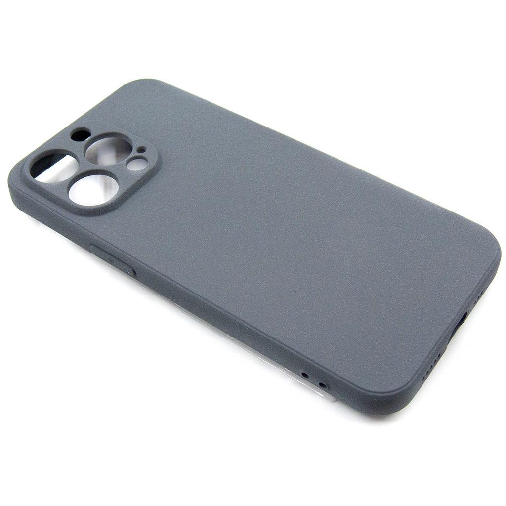 Чехол для мобильного телефона Dengos Carbon iPhone 13 Pro grey (DG-TPU-CRBN-133) изображение 3
