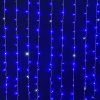 Гирлянда Novogod`ko штора 272 LED, синий, 3*2,6 м, мерцание (973774)