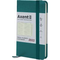 Еженедельник Axent Датированный 2022 Pocket Strong, 90*150 малахитовый (8508-22-31-A) изображение 2