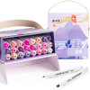Художественный маркер Arrtx Спиртовые Alp ASM-02PL 24 цвета Фиолетовые оттенки (LC302239)