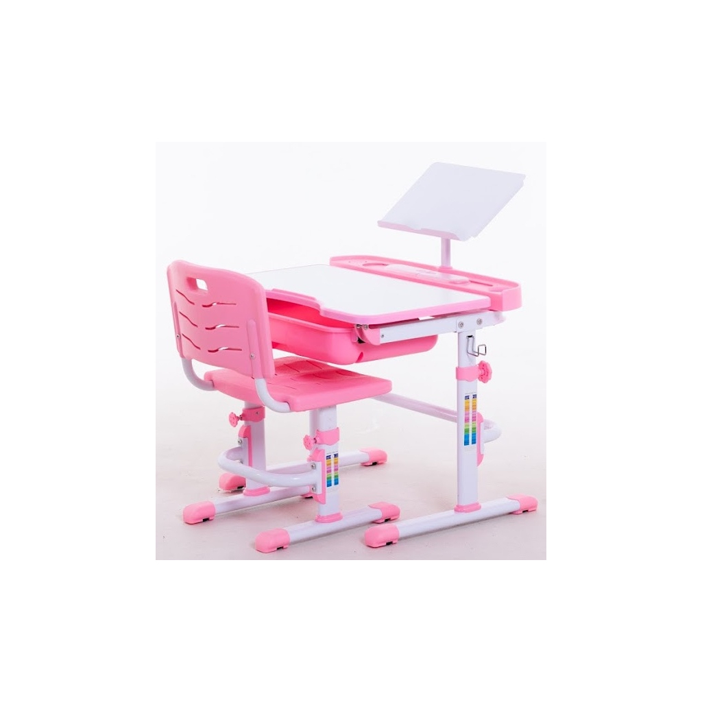 Парта зі стільцем STR трансформери рожева (DS70-H Pink)