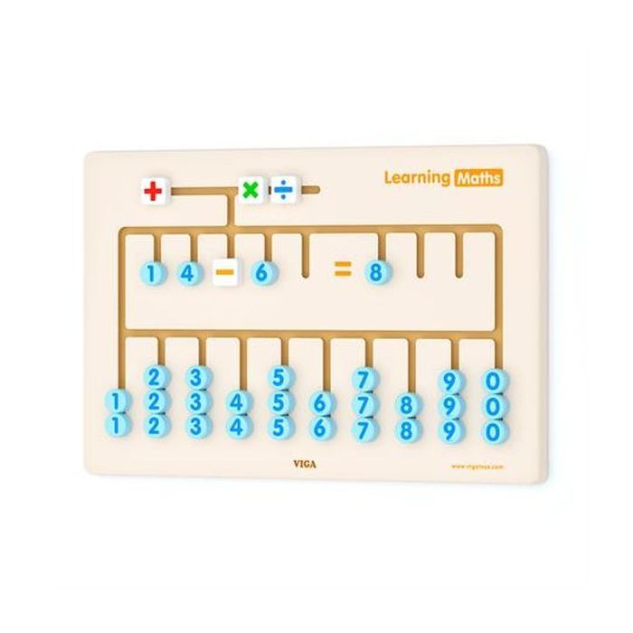 Развивающая игрушка Viga Toys Бизиборд Математика (50675FSC)