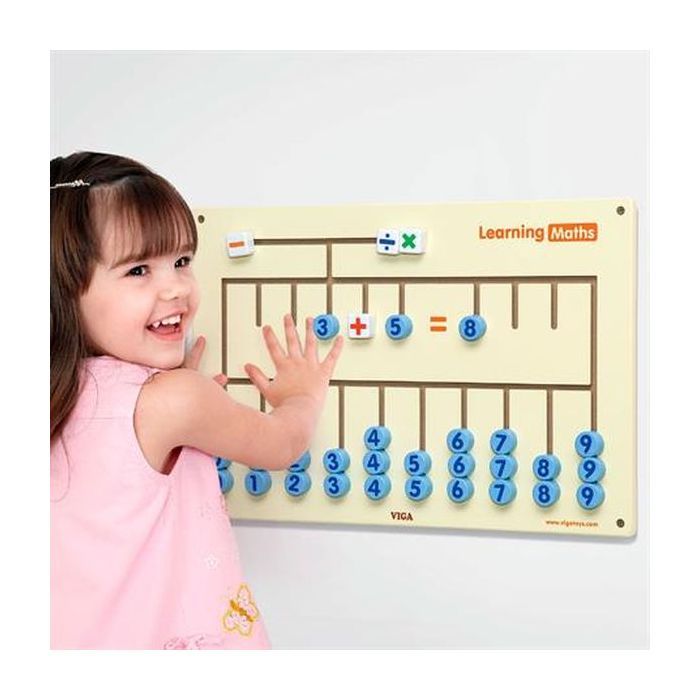 Развивающая игрушка Viga Toys Бизиборд Математика (50675FSC) изображение 2