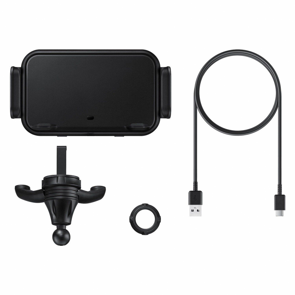 Зарядний пристрій Samsung USB Type-C Wireless Car Charger Black (EP-H5300CBRGRU) зображення 7