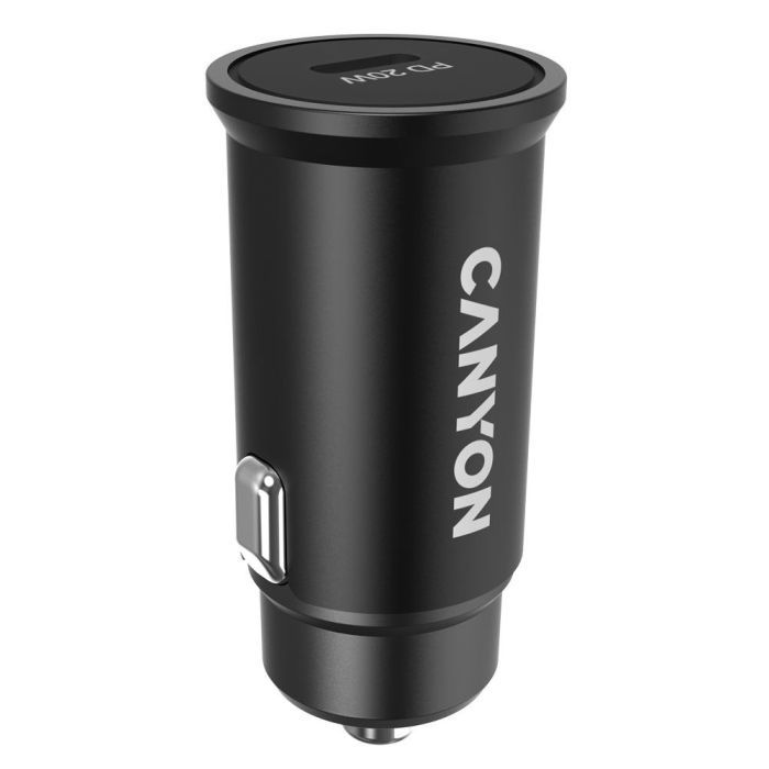 Зарядное устройство Canyon PD 20W Pocket size car charger (CNS-CCA20B) изображение 3