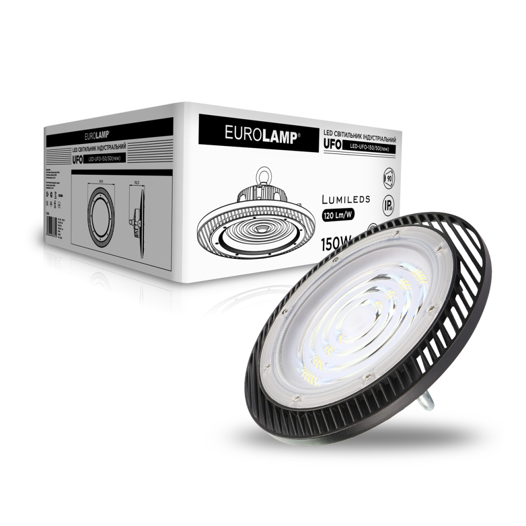 Светильник Eurolamp LED UFO NEW IP65 150W 5000K (LED-UFO-150/50(new))
