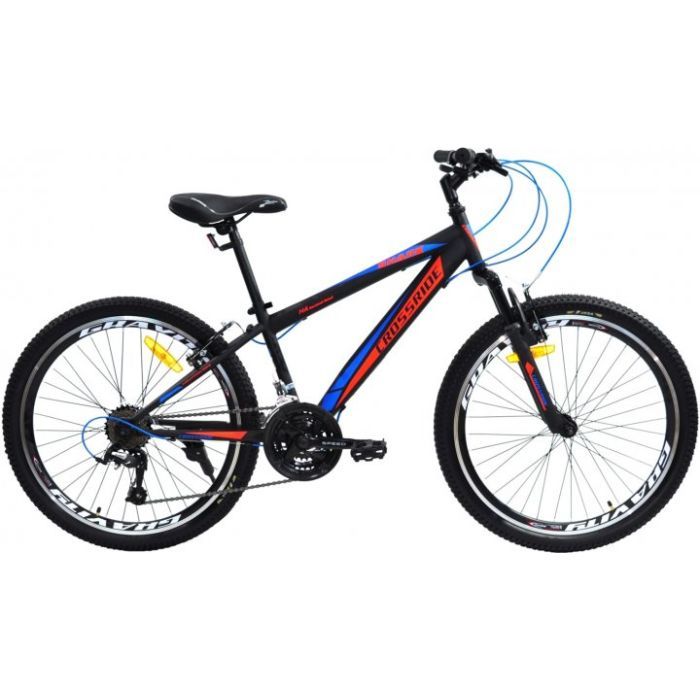 Велосипед Crossride Shark 24" рама-13" St Black/Red (01731-130-1)