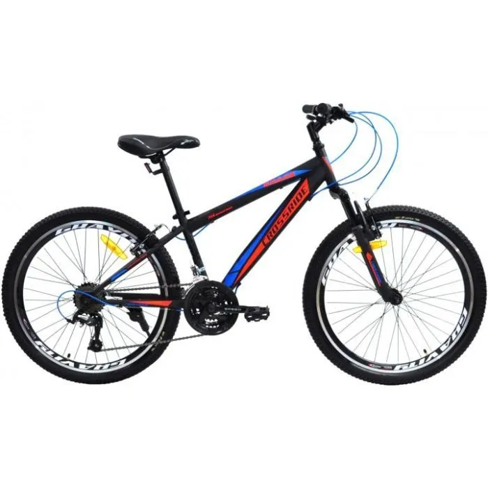 Велосипед Crossride Shark 24" рама-13" St Black/Red (01731-130-1)